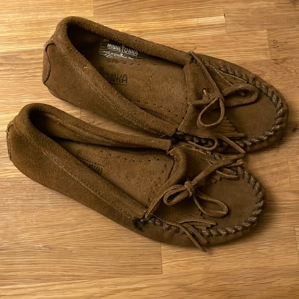 Minnetonka Kilty Moccasins